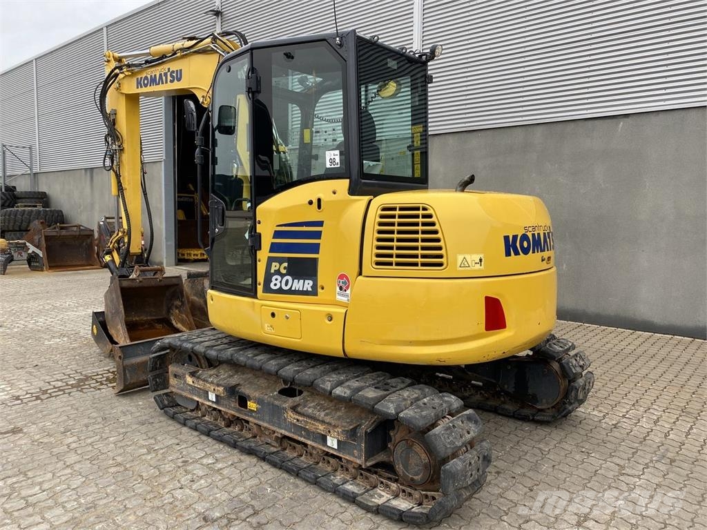 Komatsu PC80MR-5 Excavadoras de ruedas