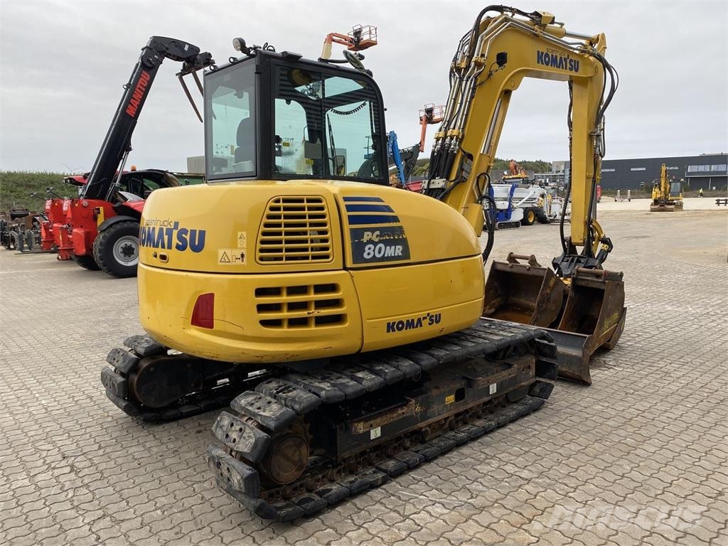 Komatsu PC80MR-5 Excavadoras de ruedas