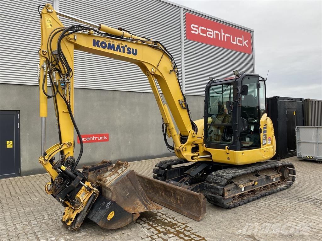 Komatsu PC80MR-5 Excavadoras de ruedas
