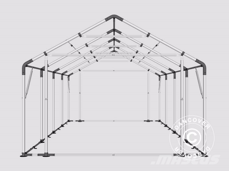 Dancover Storage Shelter PRO XL 4x8x2,5x3,6m PVC Telthal Andere Zubehörteile