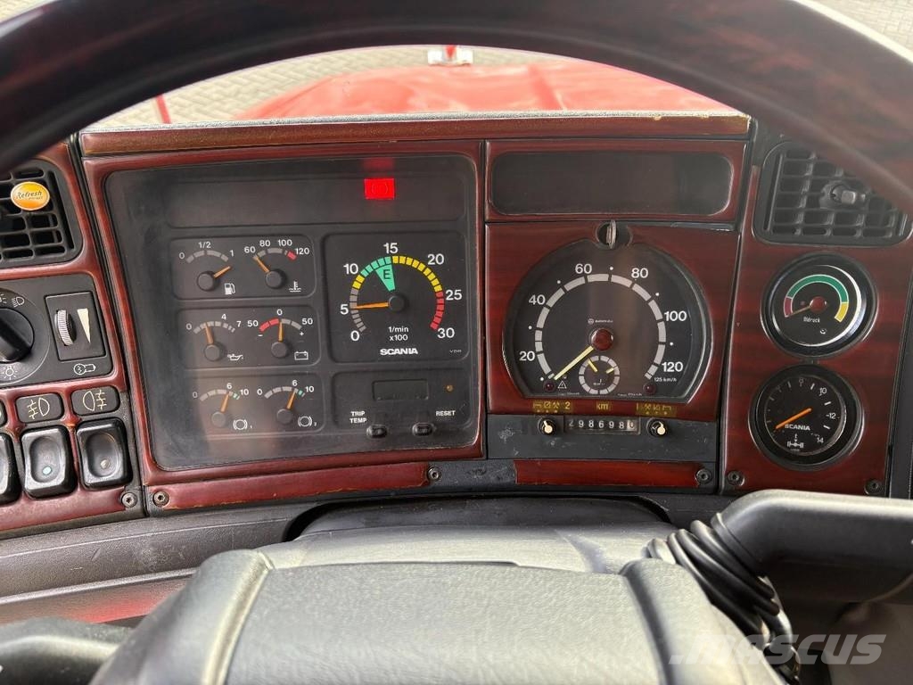 Scania T 124 LA 4X2 NA400 + manual + euro 2 + 4.70m wheel Τράκτορες