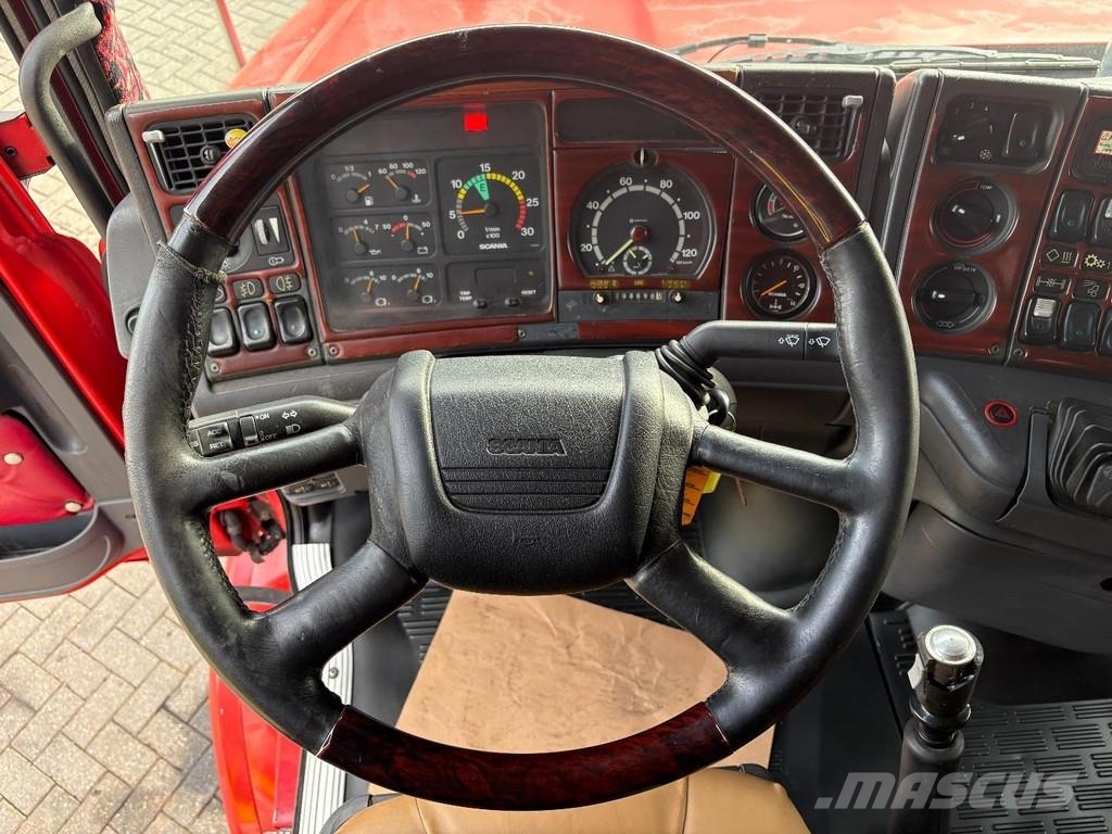 Scania T 124 LA 4X2 NA400 + manual + euro 2 + 4.70m wheel Τράκτορες