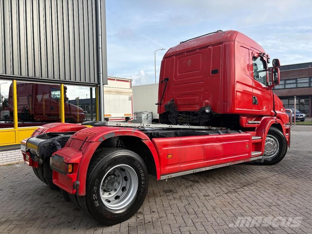 Scania T 124 LA 4X2 NA400 + manual + euro 2 + 4.70m wheel Τράκτορες
