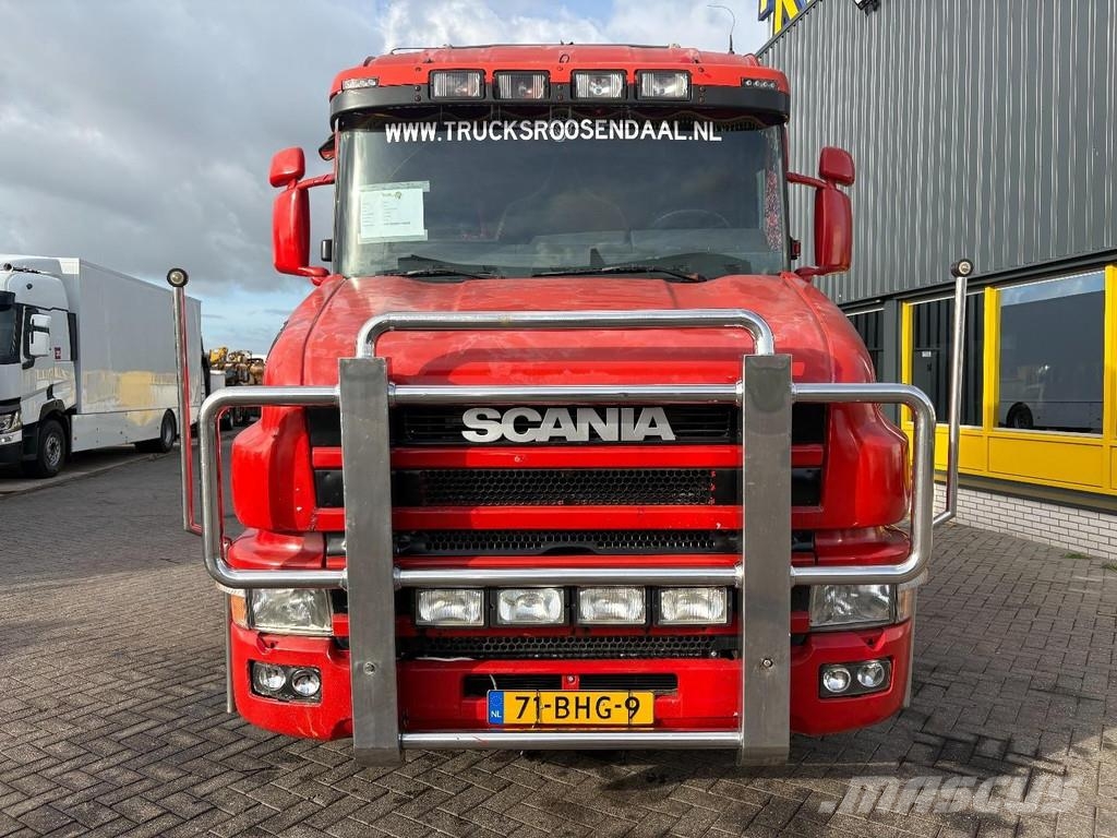 Scania T 124 LA 4X2 NA400 + manual + euro 2 + 4.70m wheel Τράκτορες