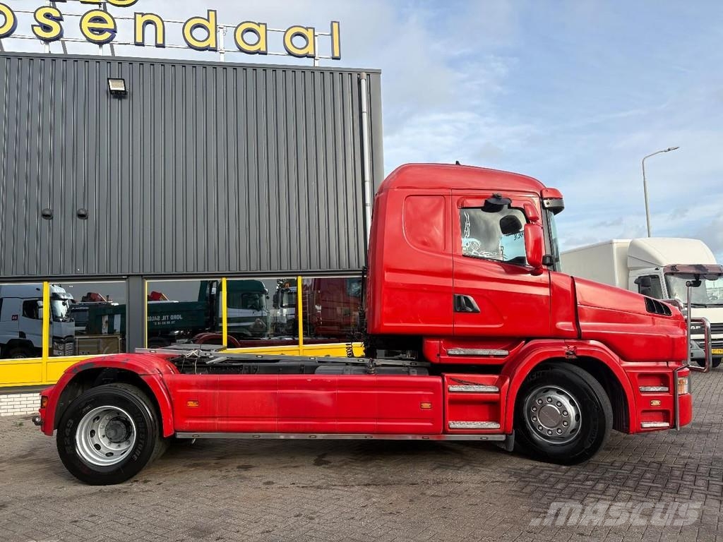 Scania T 124 LA 4X2 NA400 + manual + euro 2 + 4.70m wheel Τράκτορες