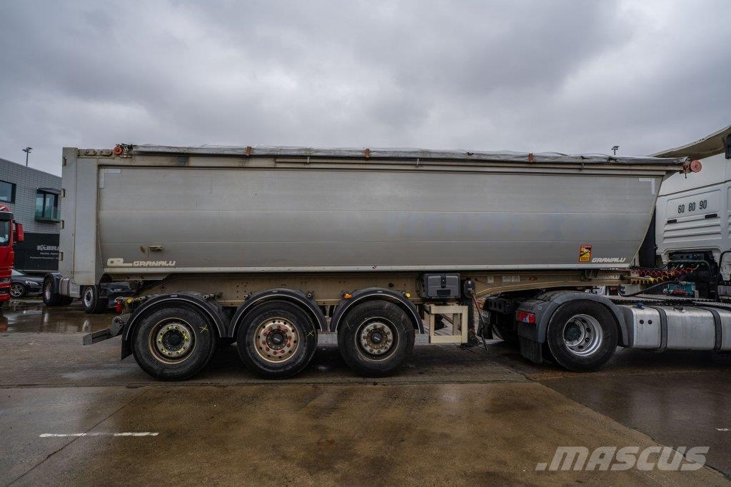  Granalu ALU- TP 28m3 +BACHE ELEC CRAMARO Напівпричепи-самоскиди
