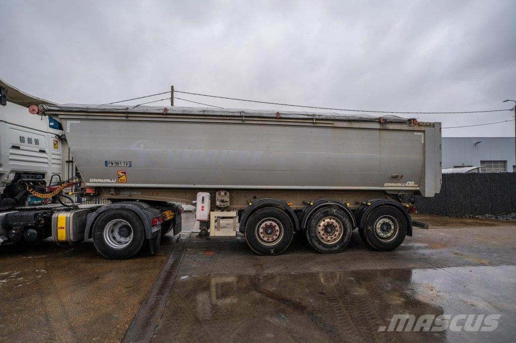  Granalu ALU- TP 28m3 +BACHE ELEC CRAMARO Напівпричепи-самоскиди