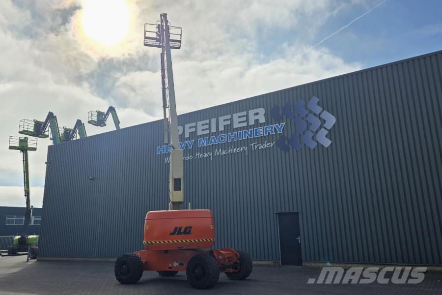 JLG 860SJ Diesel, 4x4 Drive, 28.2m Working Height, 22. لوادر انزلاقية التوجيه