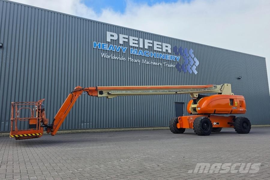 JLG 860SJ Diesel, 4x4 Drive, 28.2m Working Height, 22. لوادر انزلاقية التوجيه