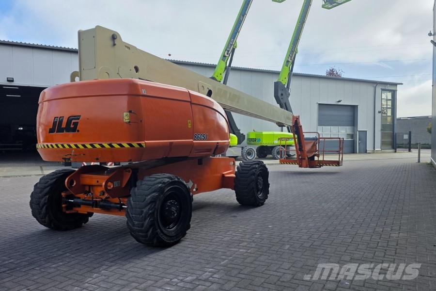 JLG 860SJ Diesel, 4x4 Drive, 28.2m Working Height, 22. لوادر انزلاقية التوجيه