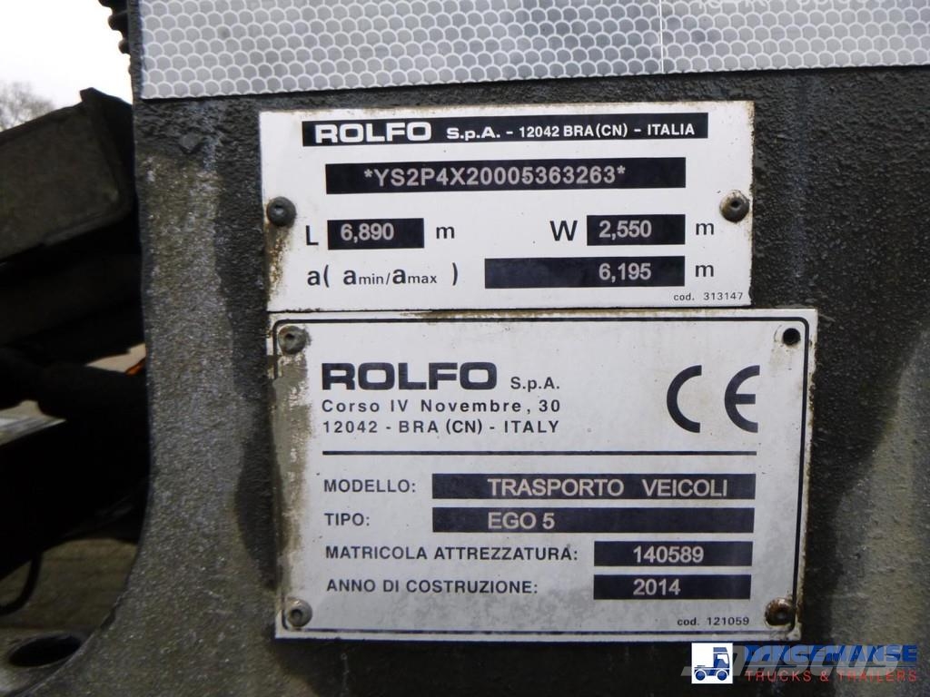 Scania P 410 6x2 RHD Rolfo car transporter Camiones portavehículos