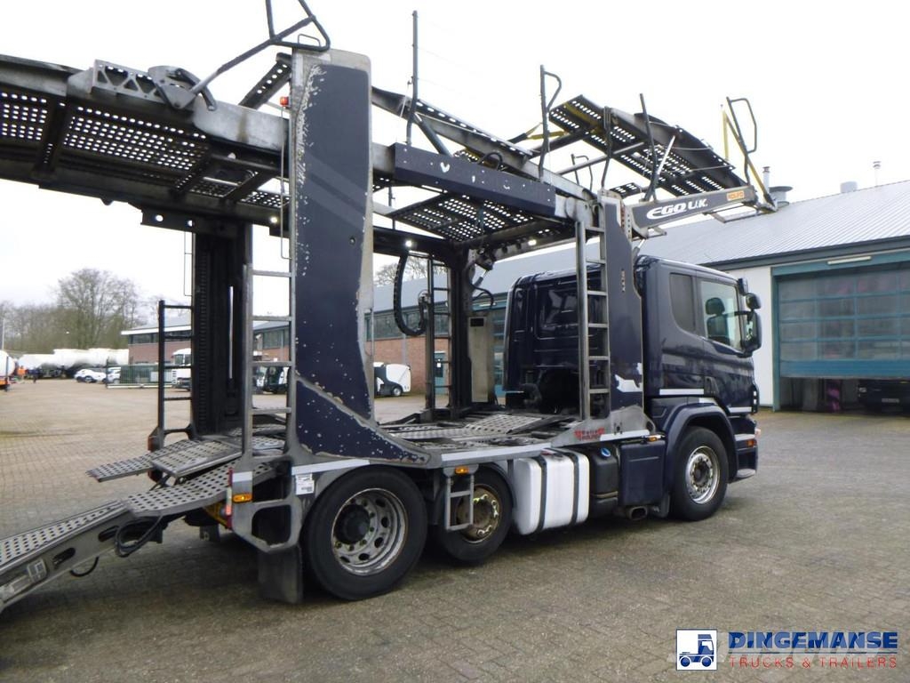 Scania P 410 6x2 RHD Rolfo car transporter Camiones portavehículos
