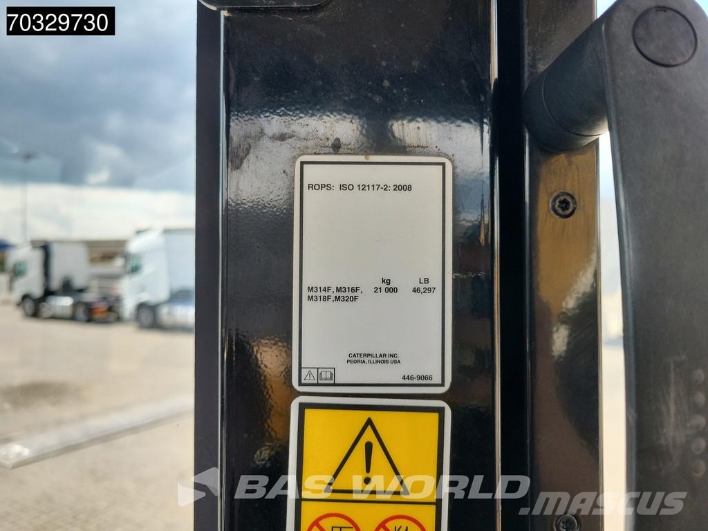 CAT M320 F Escavatori gommati