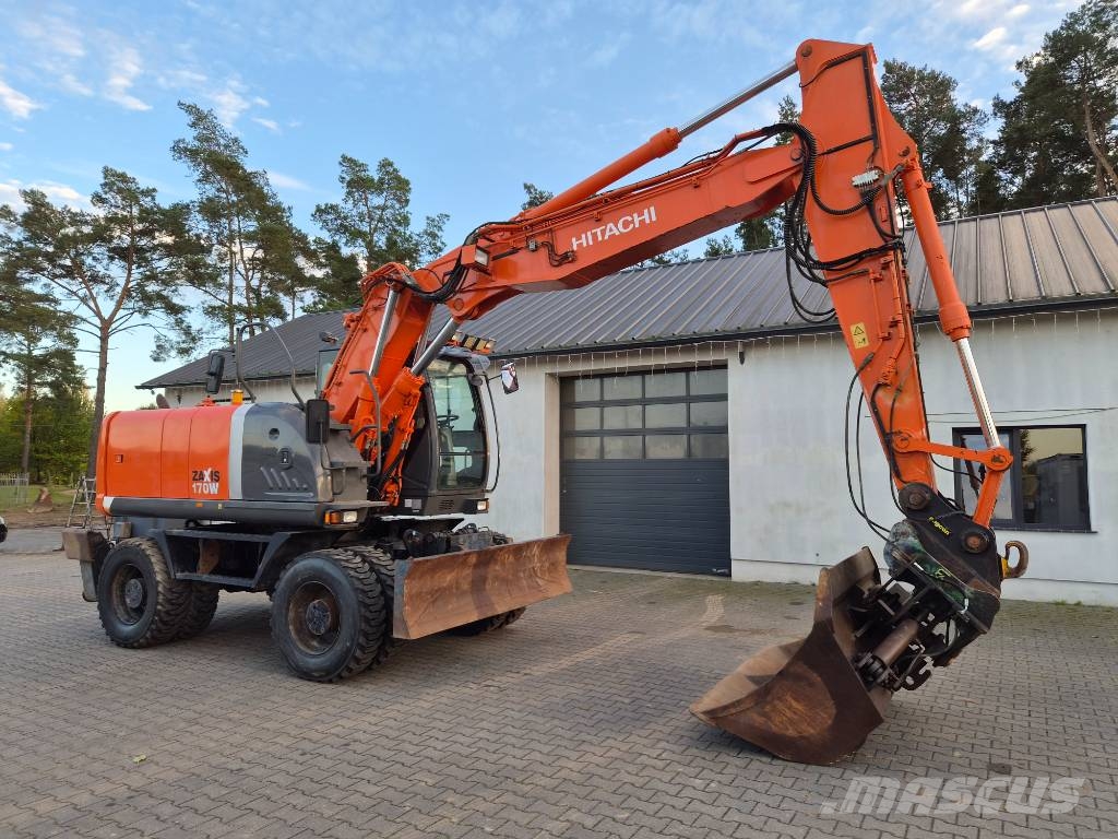 Hitachi ZX 170 W-3 Wheeled excavators