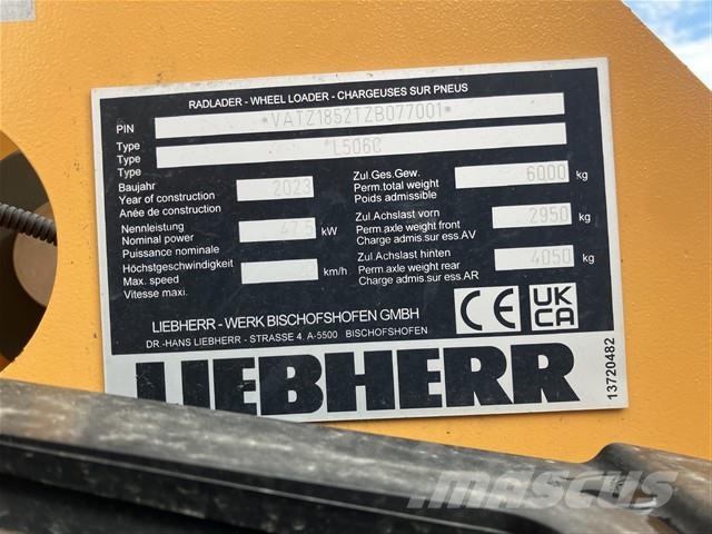 Liebherr L 506 Compact Wheel loaders
