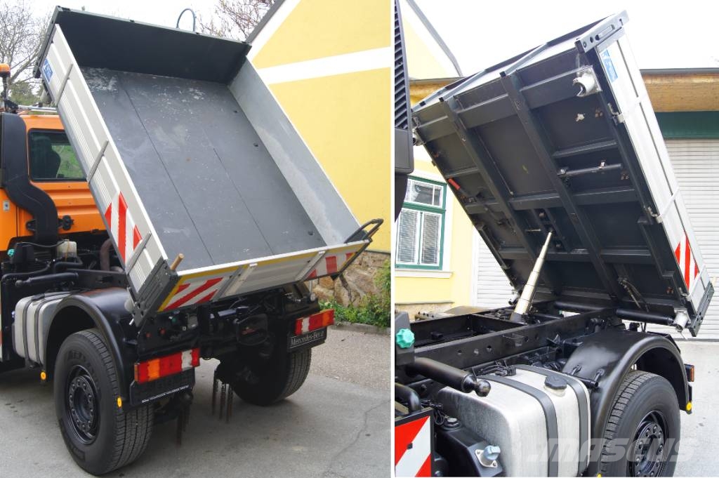 Unimog UNIMOG U400 /TÜV/Hydrostat/VarioPilot/4m³ Streuer Nosiče nářadí