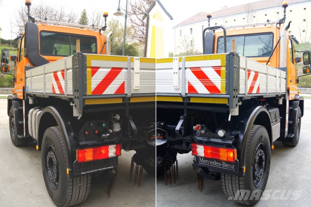 Unimog UNIMOG U400 /TÜV/Hydrostat/VarioPilot/4m³ Streuer Nosiče nářadí