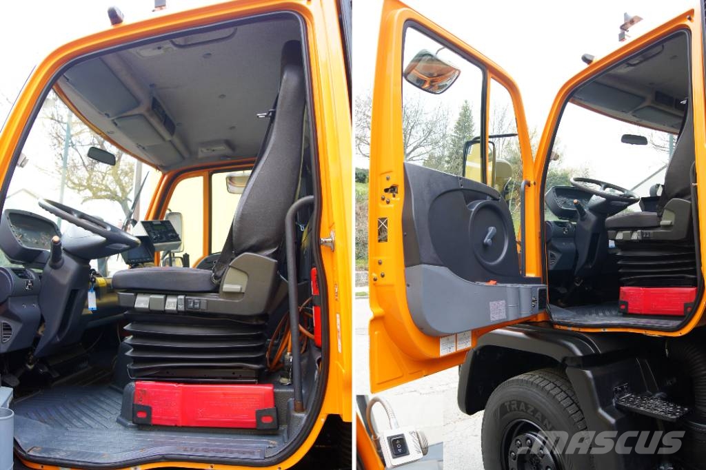 Unimog UNIMOG U400 /TÜV/Hydrostat/VarioPilot/4m³ Streuer Nosiče nářadí