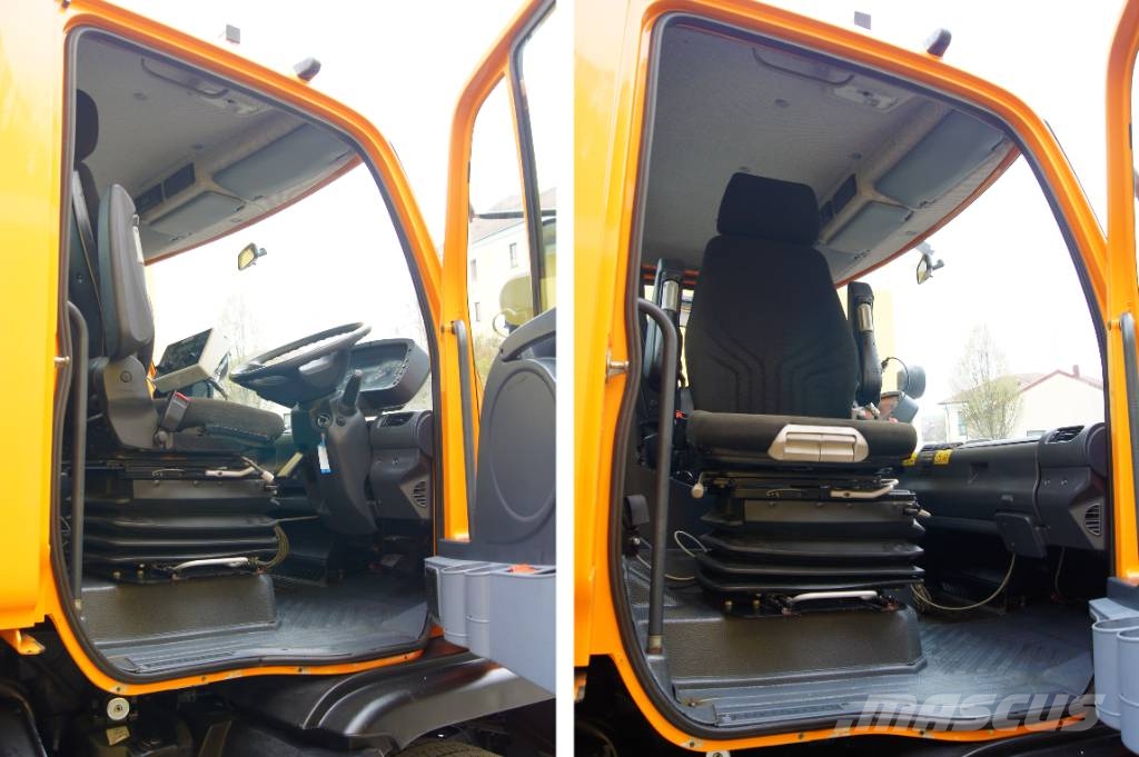 Unimog UNIMOG U400 /TÜV/Hydrostat/VarioPilot/4m³ Streuer Nosiče nářadí