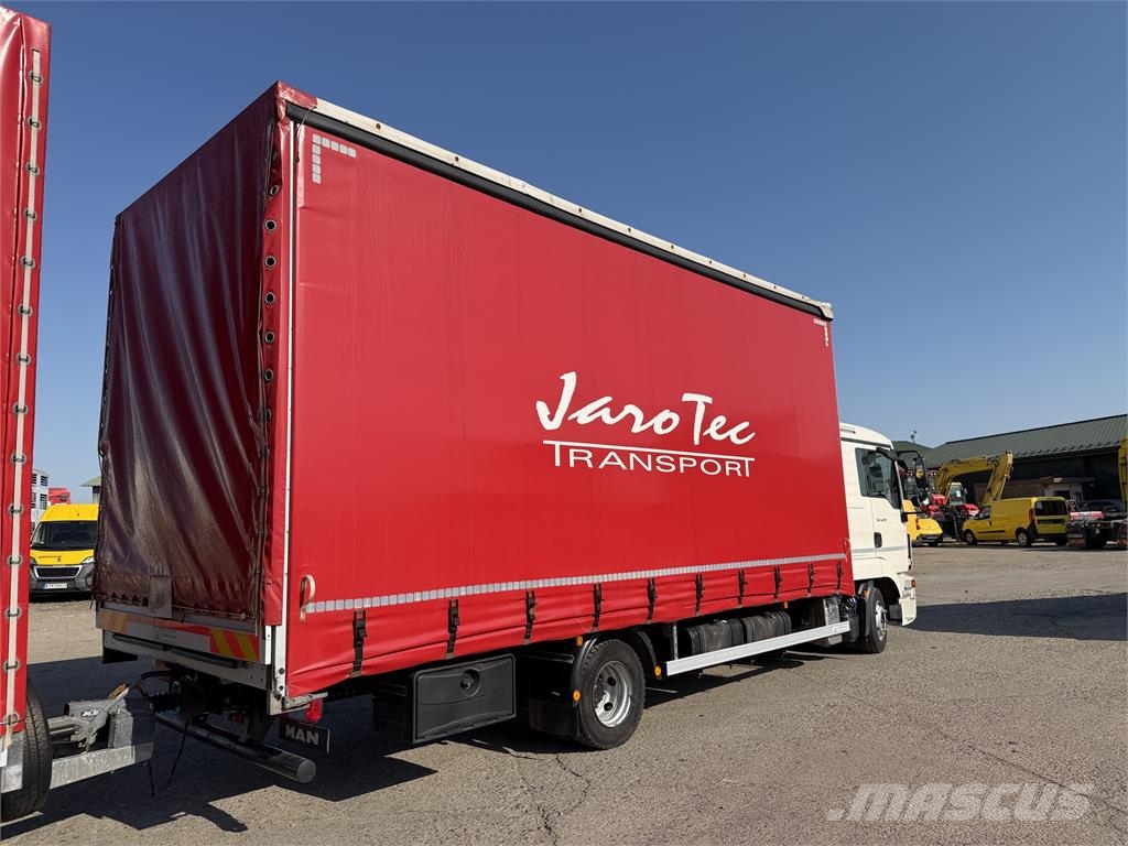 MAN TGL VIN 276 644 Camión con caja abierta