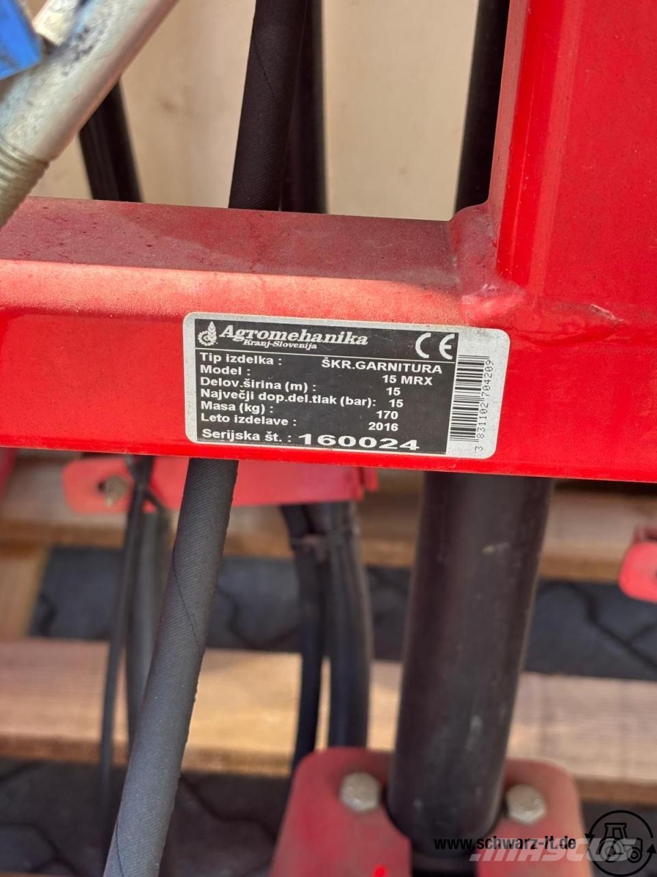 Agromehanika AGS 800 EN Pulvérisateurs traînés