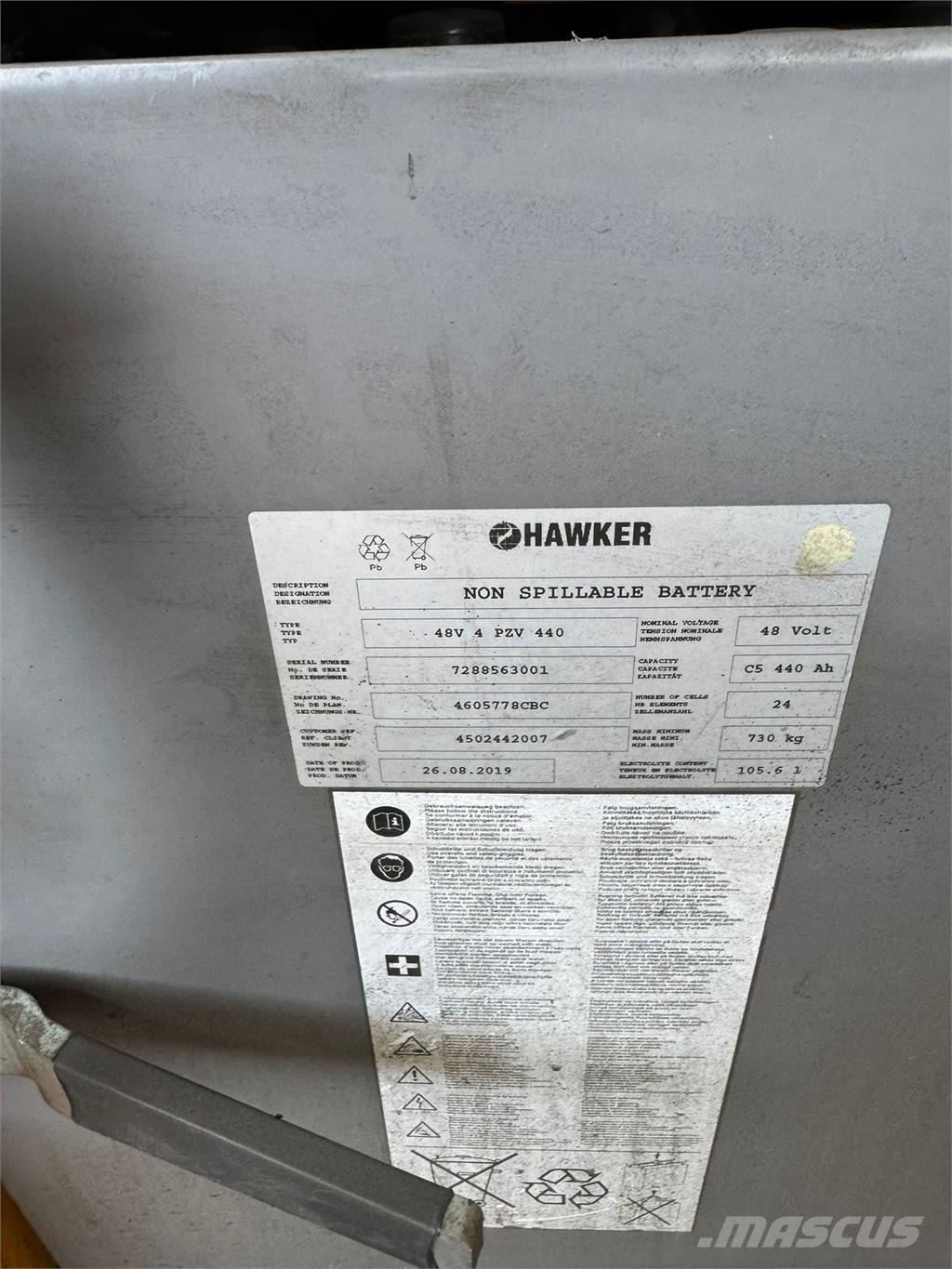 Jungheinrich EFG 215 Batterie Neu 10/25 Electric forklifts