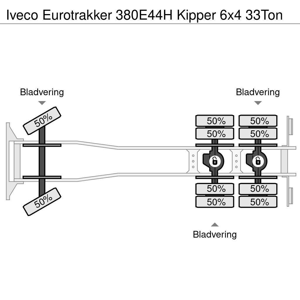 Iveco Eurotrakker 380E44H Kipper 6x4 33Ton Самосвал