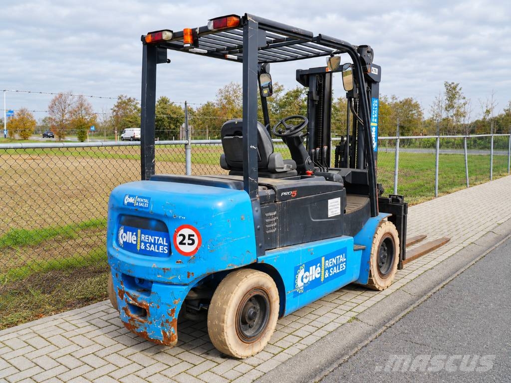 Doosan B50X-5 | 2017 | Triplex 4.7 m شاحنات ذات رافعات شوكية تعمل بالكهرباء