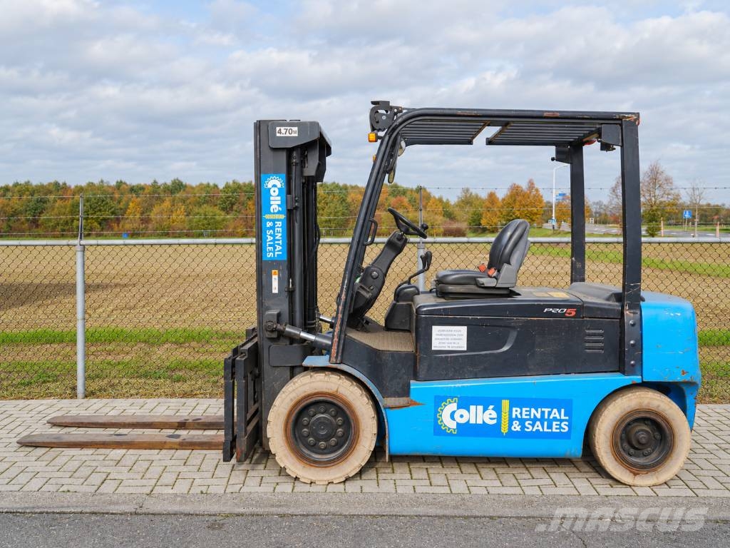 Doosan B50X-5 | 2017 | Triplex 4.7 m شاحنات ذات رافعات شوكية تعمل بالكهرباء