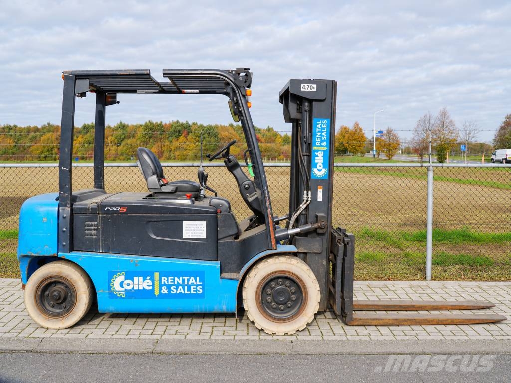 Doosan B50X-5 | 2017 | Triplex 4.7 m شاحنات ذات رافعات شوكية تعمل بالكهرباء