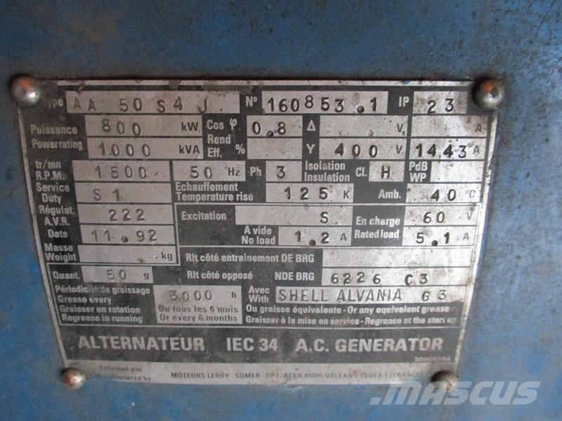 Wärtsilä UD 25 Dieselgeneratorer