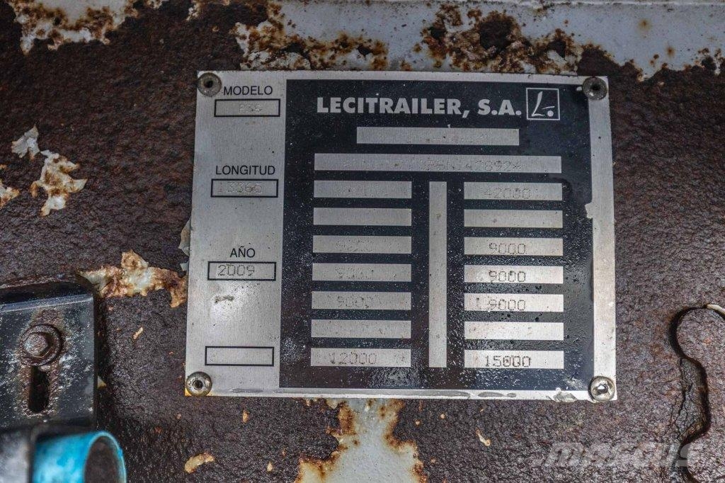 Lecitrailer 3E20BD-REHAUSSABLE Elhúzható ponyvás félpótkocsik