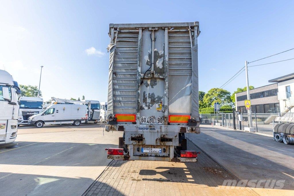 Lecitrailer 3E20BD-REHAUSSABLE Elhúzható ponyvás félpótkocsik