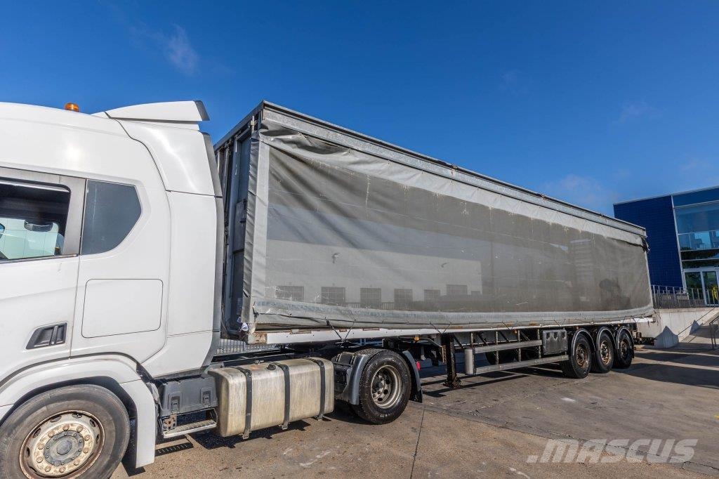 Lecitrailer 3E20BD-REHAUSSABLE Elhúzható ponyvás félpótkocsik