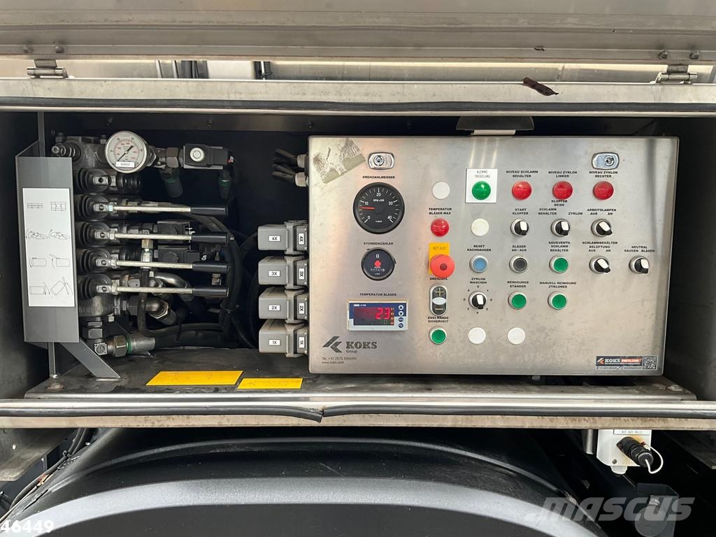 Mercedes-Benz Arocs 2643 6x4 Koks Cyclovac Vacuum Droge stoffen 콤비/진공 트럭