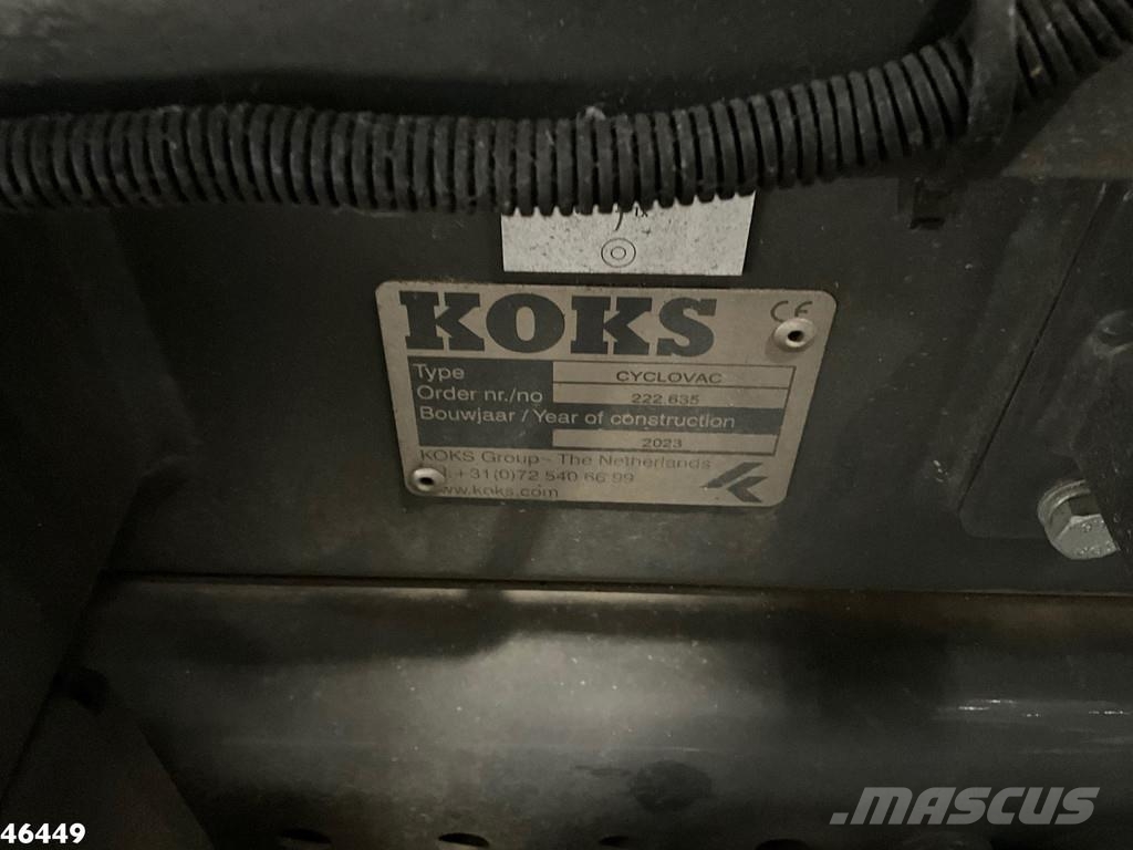 Mercedes-Benz Arocs 2643 6x4 Koks Cyclovac Vacuum Droge stoffen 콤비/진공 트럭