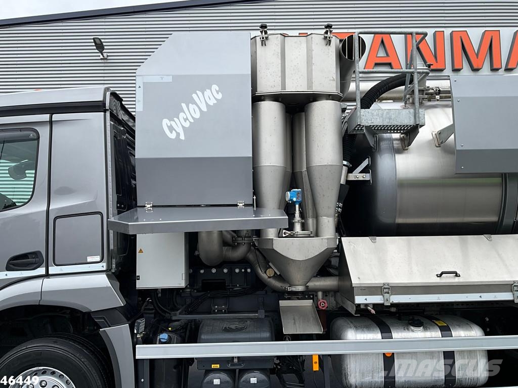 Mercedes-Benz Arocs 2643 6x4 Koks Cyclovac Vacuum Droge stoffen 콤비/진공 트럭