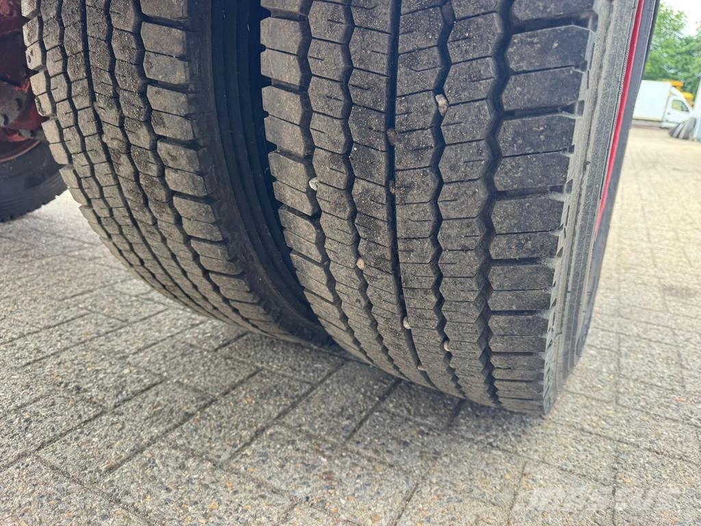 MAN F8 **19.280-4x4-GERMAN TRUCK** شاحنات مسطحة/مفصلية الجوانب
