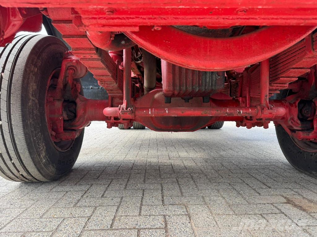 MAN F8 **19.280-4x4-GERMAN TRUCK** شاحنات مسطحة/مفصلية الجوانب
