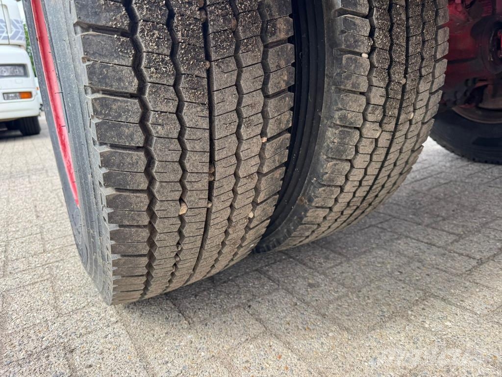 MAN F8 **19.280-4x4-GERMAN TRUCK** شاحنات مسطحة/مفصلية الجوانب