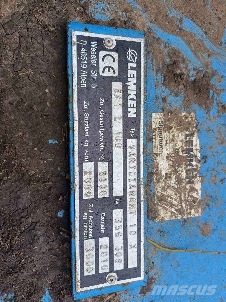 Lemken Vari-Diamant 10 X Utilaje agricole - Altele