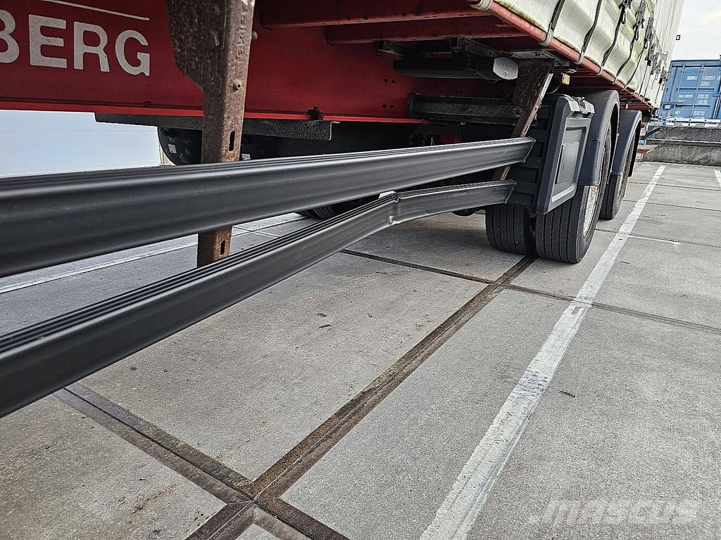Kel-Berg S3582 2 AXLE TAILLIFT Semirremolques de caja de lona