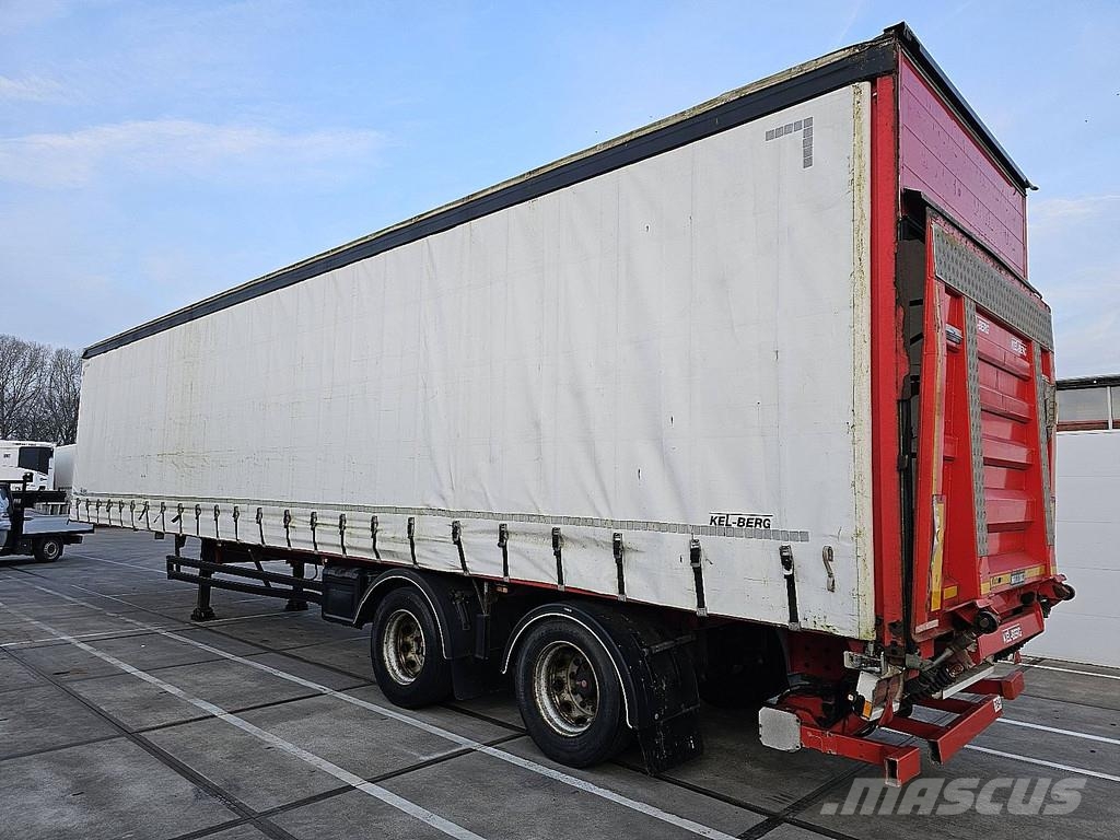 Kel-Berg S3582 2 AXLE TAILLIFT Semirremolques de caja de lona