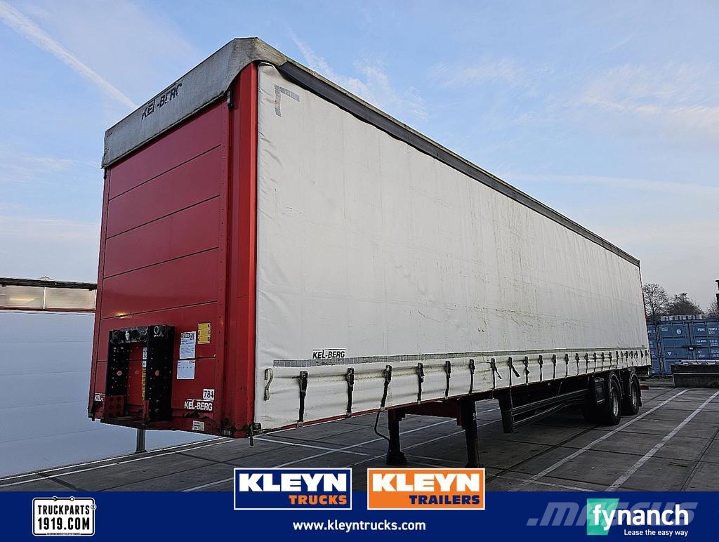 Kel-Berg S3582 2 AXLE TAILLIFT Semirremolques de caja de lona