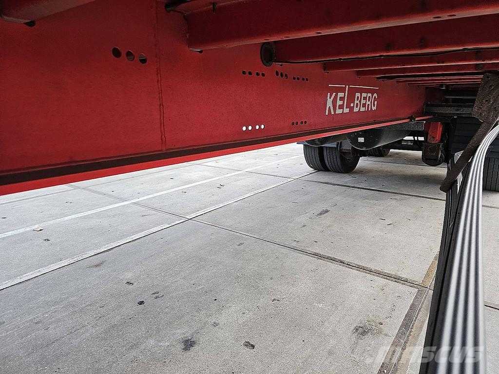 Kel-Berg S3582 2 AXLE TAILLIFT Semirremolques de caja de lona
