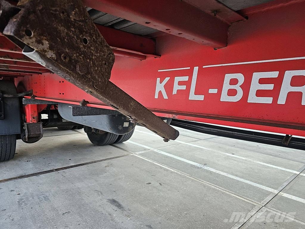 Kel-Berg S3582 2 AXLE TAILLIFT Semirremolques de caja de lona