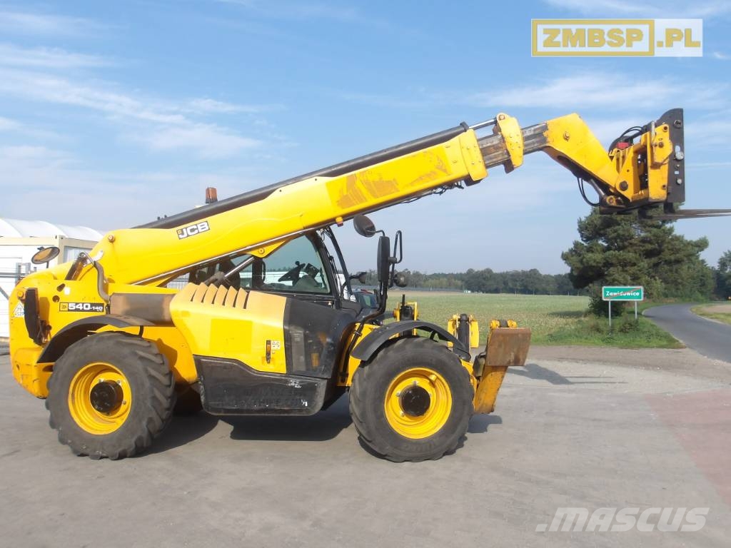 JCB 540-140 Teleskooplaadurid