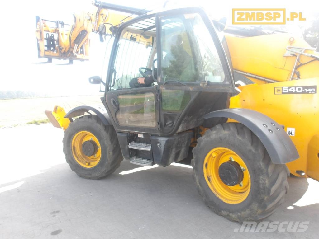 JCB 540-140 Teleskooplaadurid