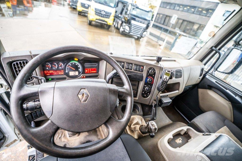 Renault MIDLUM 220 (16T)+ DHOLLANDIA 2T. Box trucks