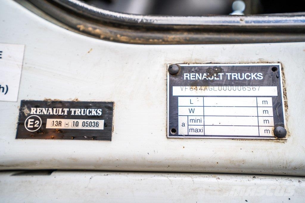 Renault MIDLUM 220 (16T)+ DHOLLANDIA 2T. Box trucks